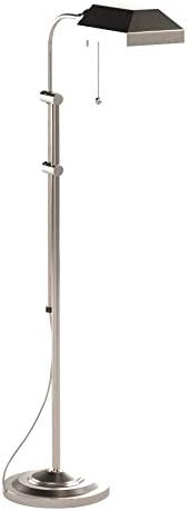 Cal Lighting BO-117FL-BS Floor Lamp with No Shades, Brushed Steel Finish, 5.8x23.3x12.6