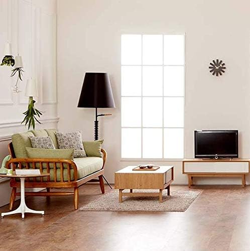 SHISEDECO Modern Non Ticking Mid Century Retro Design Decorative Silent Wall Quartz Clocks 10 Inch for Home, Living Room, Office and Bedroom etc.(Asterisk Clock Black)