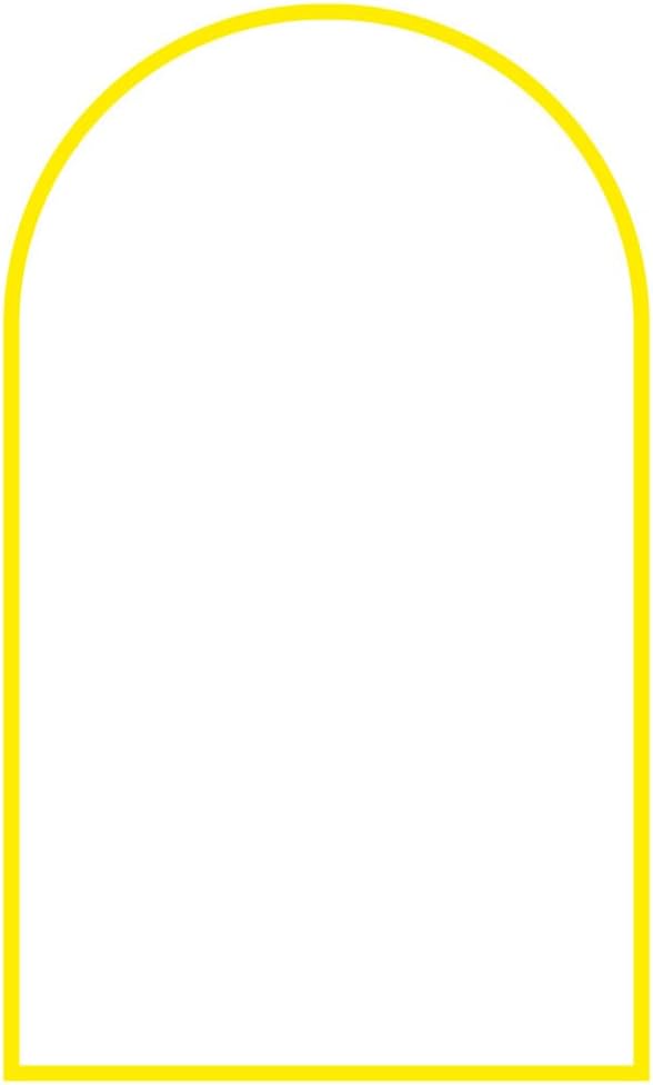 Delma Arched Bathroom Mirror, 50"x30" Wall Mounted Vanity Mirror for Bedroom, Living Room and Entryway, Gold