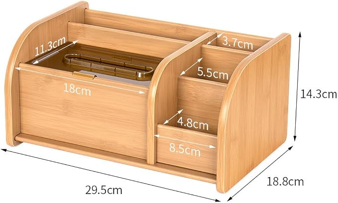 wooden office desk storage rack, suitable for storage in offices, living rooms, kitchens, or bathrooms, is the gift for housewarming, Thanksgiving, or Christmas