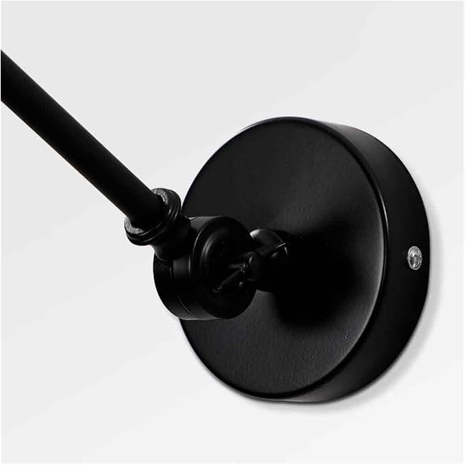 Adjustable Swing Arm Wall Sconce Reading Lamp, Retro Industrial Wall Mounted Lamp,Pendant Lighting Ceiling