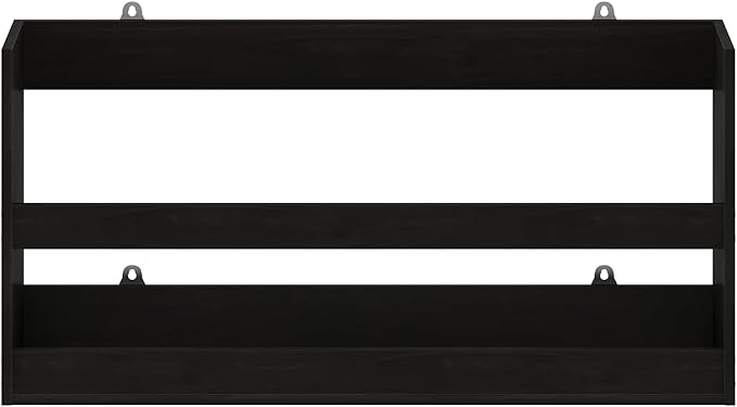 Furinno Hermite Multipurpose Wall Mounting Storage Shelf, Espresso