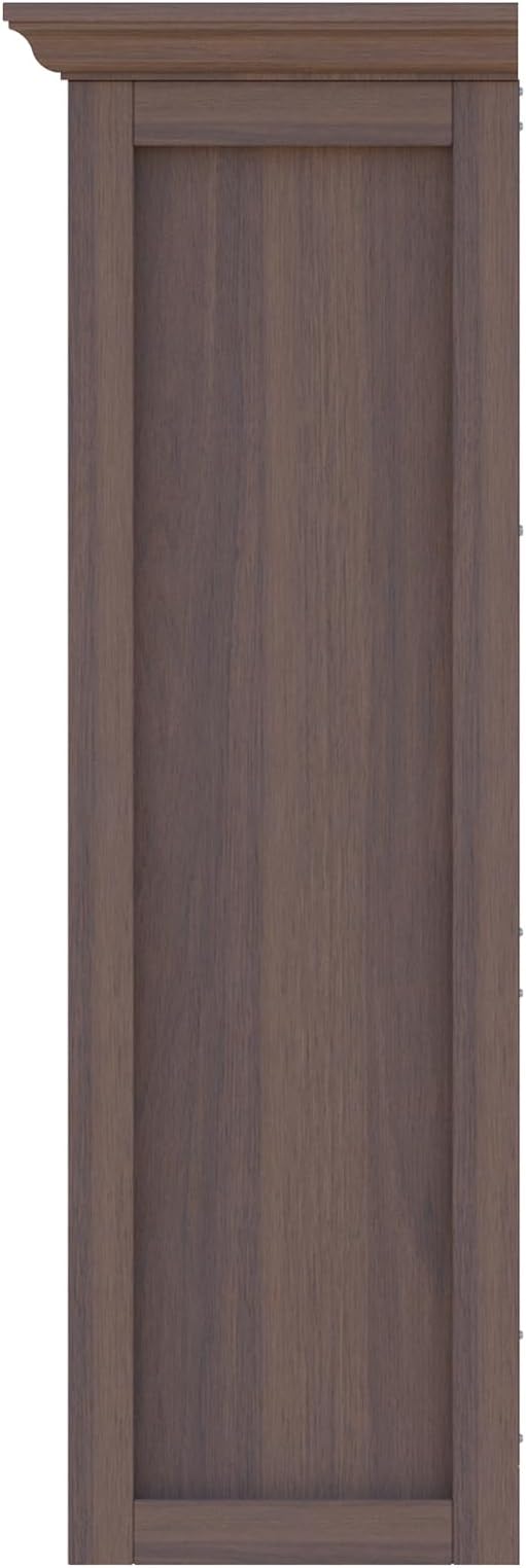OSCHF Cube Shelf Bookcase with Base - Wooden 3 Tiers Floor Standing Low Storage Cabinet for Home and Office, 9-Cube Lattice Bookshelf, Walnut