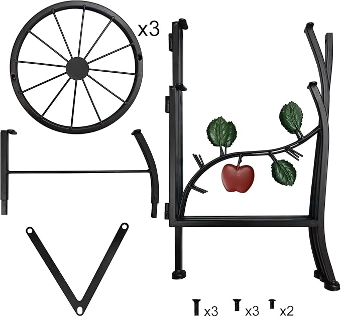 3 Tier Metal Plant Stand Indoor Outdoor Fold Waterproof Flower Plant Fit For Garden Balcony Patio Living Room Balcony Office Yard