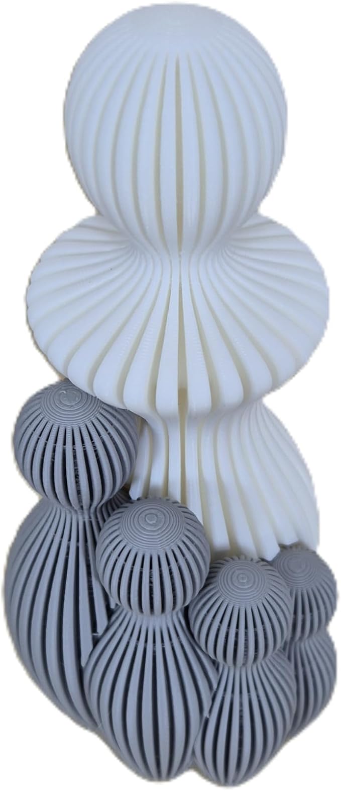 Znet3D “Circle of Care” – Modern Abstract Sculpture of Mother with Four Children – Handmade Minimalist Figurine Set with Custom Color Options Home Decore