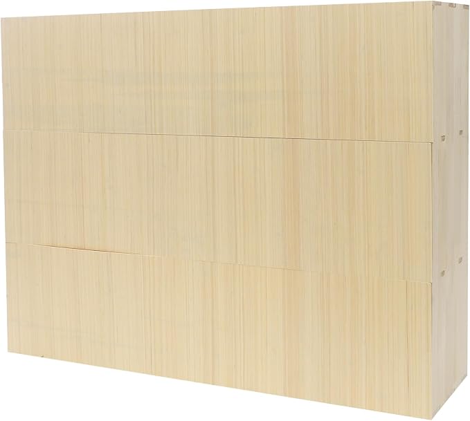 12-Cube Storage Organizer Solid Wood Cube Shelf with Deep Compartments, 220 lbs Capacity Wooden Cubby Bookcase for Living Room, Office, Dorm (12 Cube)