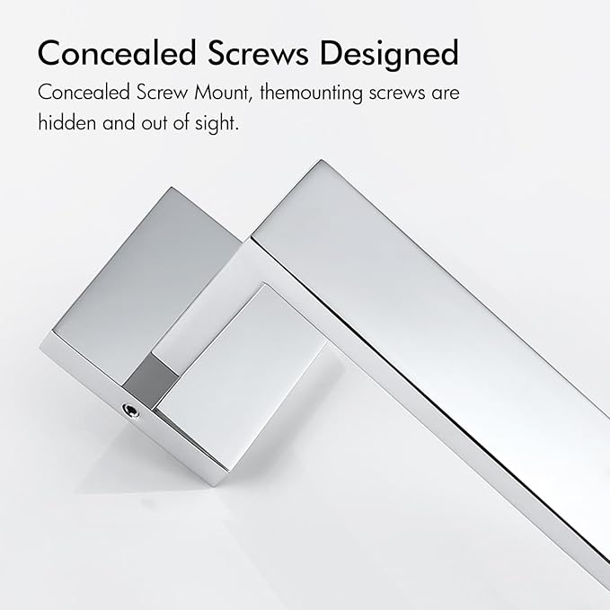 BANOLUX Towel Rack, 36-Inch Single Towel Bars for Bathroom, Towel Racks for Bathroom Wall Mounted SUS304 Stainless Steel Hand Towel Holder Organize Heavy Duty, Chrome Towel Bar
