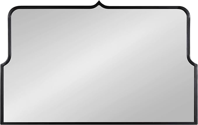 Kate and Laurel Gezella Scallop Arched Wall Mirror