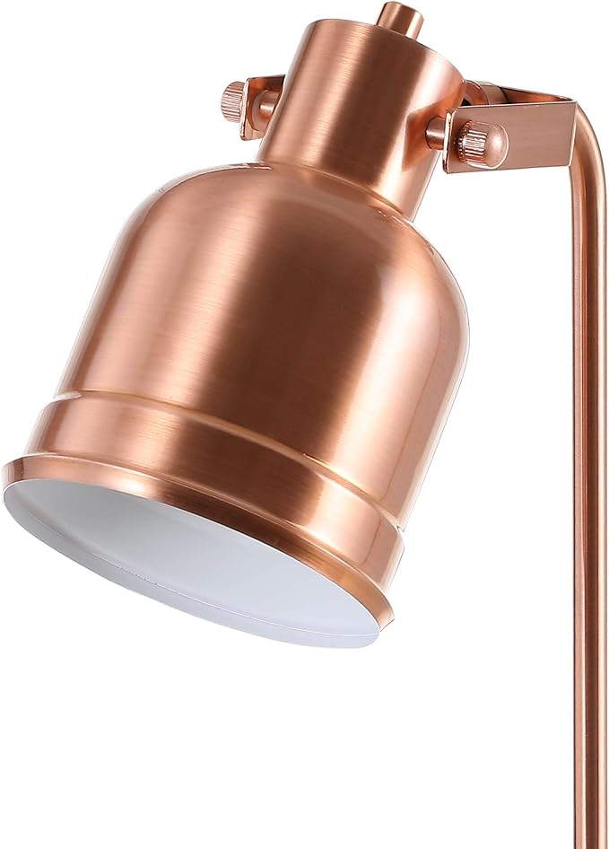 JONATHAN Y 18" Copper Metal LED Task Lamp JYL6112A