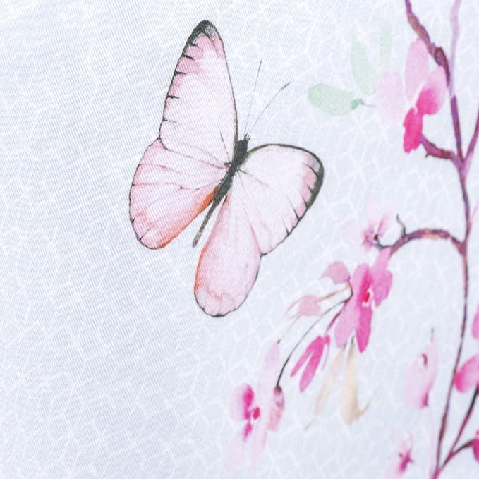 Maison d' Hermine Table Cloth Rectangle Table 100% Cotton 70 x 120 Inches Tablecloth Reusable Decorative for Dining Room Farmhouse Home Valentines Day Decorations Spring Summer - Blossoms in Spring