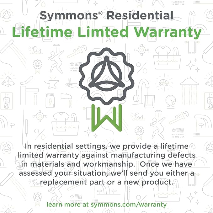 Symmons 353RH Dia Wall-Mounted Robe Hook in Polished Chrome