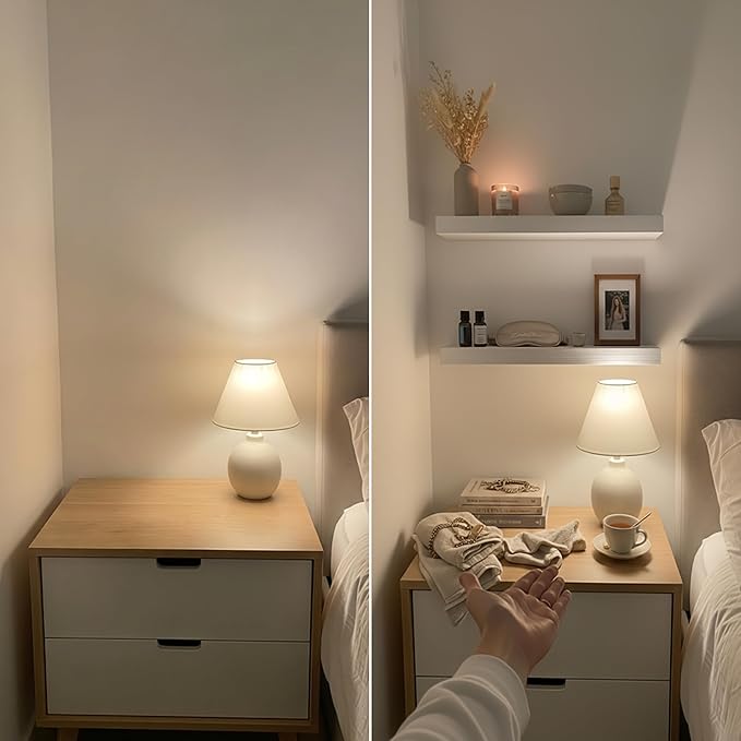 BAOBAB WORKSHOP Wood Floating Shelves for Wall 30 Inches Long, White Solid Wooden Bathroom Shelf Large, Heavy Duty Wall Shelf 30 Inch Kitchen Bedroom Thick, White Finish, 30W × 6.7D, Set of 2