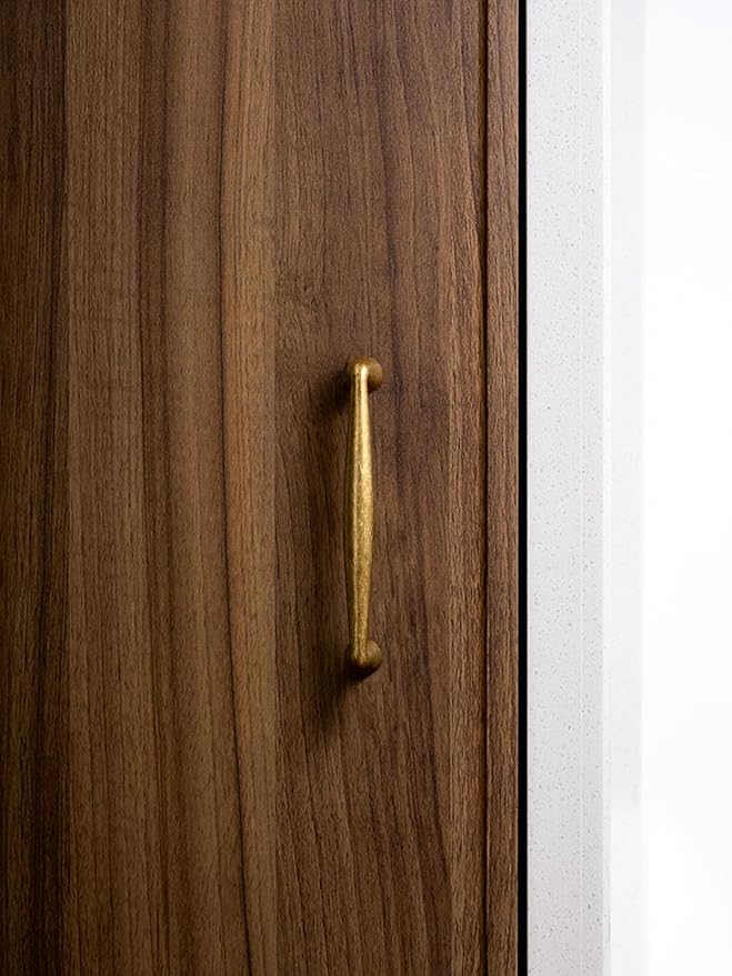 Antique Brass Zinc Alloy Cabinet Pulls - 3-3/4 Inch(96mm) Hole Center Classic Vintage Drawer Handles ,Kitchen Cupboard Bathroom Dresser Cabinet Hardware (5, Antique Brass, 3-3/4"(96mm) Hole Centers)