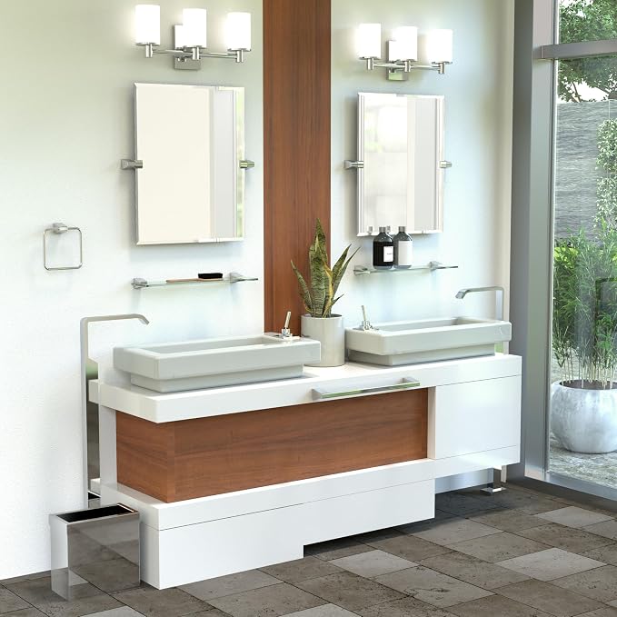 Gatco 5650 A-Line Towel Bar, 24 Inch, Chrome