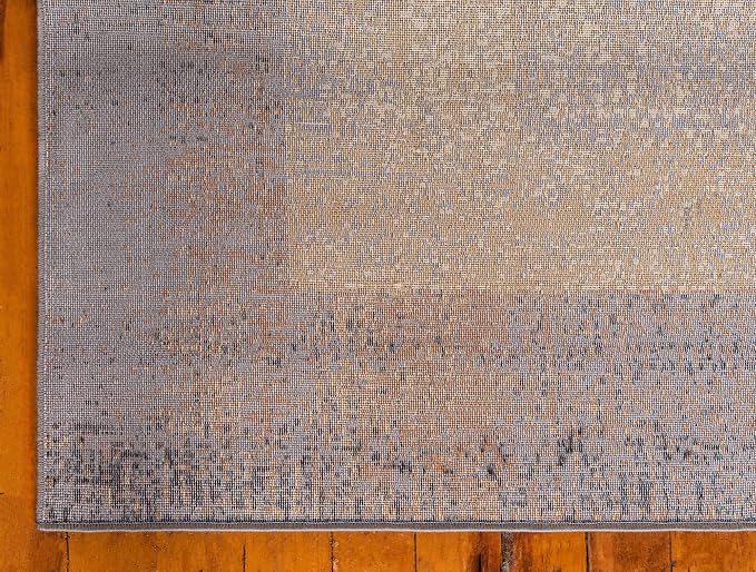Unique Loom Barista Collection Area Rug - Excelsa (4' 1" x 6' 1" Rectangle, Beige/ Brown)