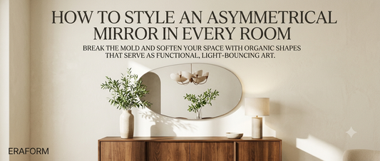 How to Style an Asymmetrical Mirror in Every Room