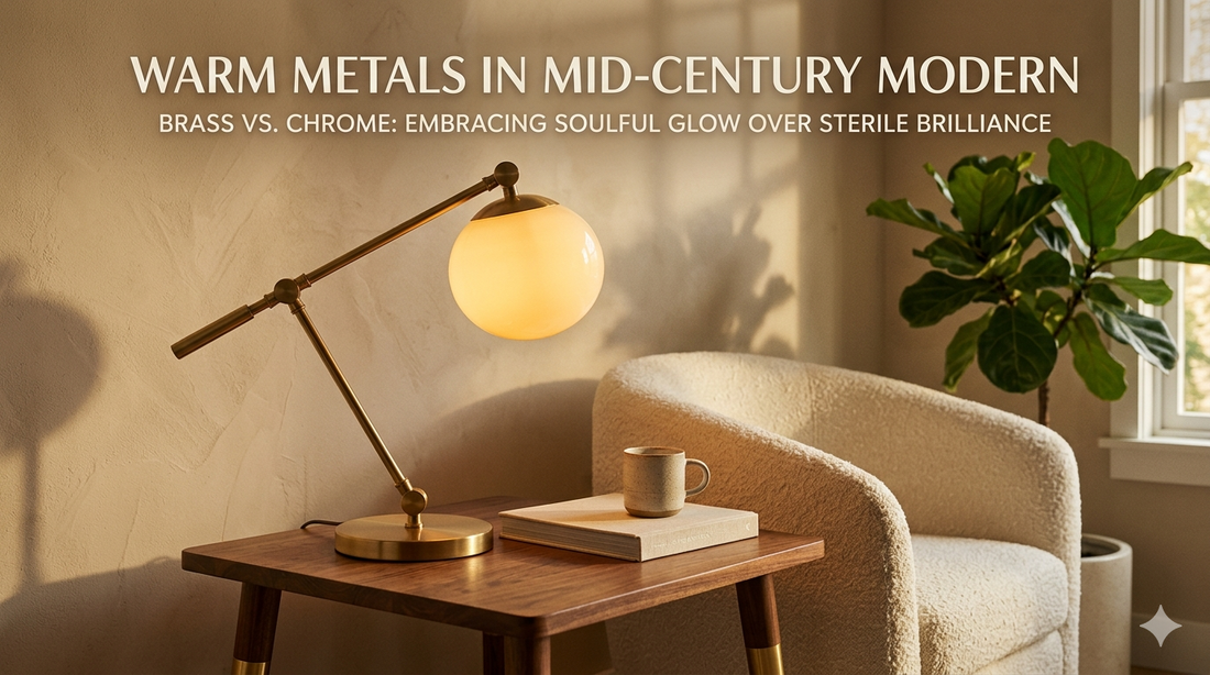 Brass vs. Chrome: Why We Love Warm Metals