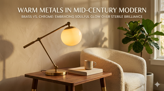 Brass vs. Chrome: Why We Love Warm Metals