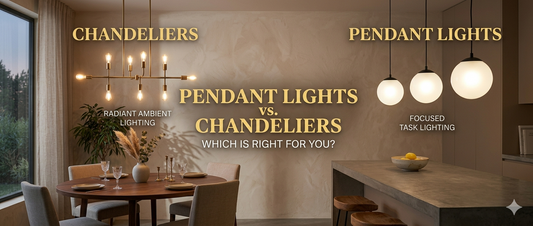 Pendant Lights vs. Chandeliers: Which is Right for You?