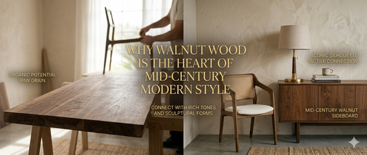 Why Walnut Wood is the Heart of Mid-Century Modern Style