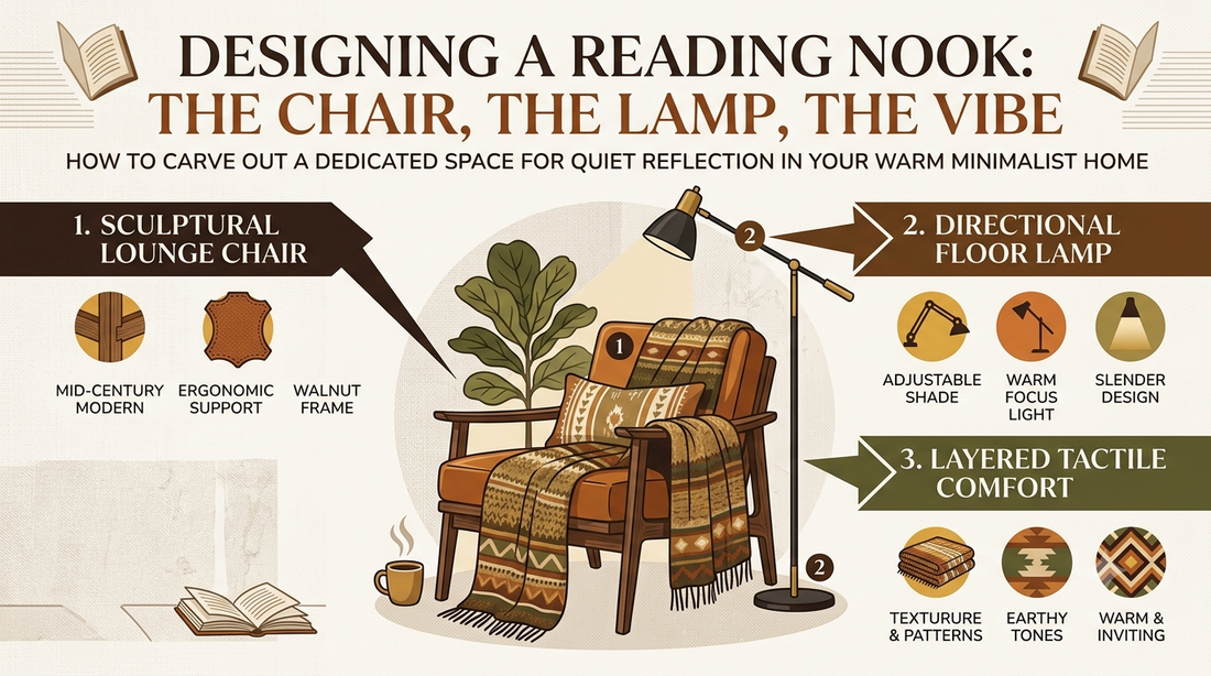 Designing a Reading Nook: The Chair, The Lamp, The Vibe