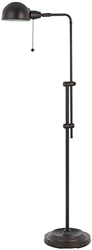 Cal 60W Croby Pharmacy Floor Lamp, Orange (BO-2441FL-RU)