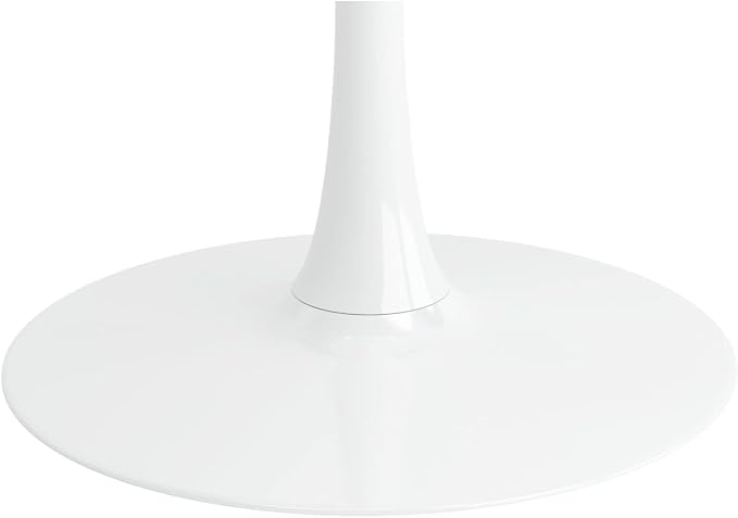MODHOLIC Tulip Dining Table 36" Wood Top & Gold Base