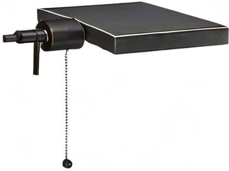 Cal BO-117FL-DB Pharmacy Floor Lamp 46 Inches Adjustable-Height 100-Watt, Dark Bronze