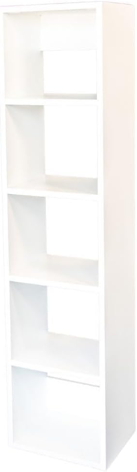 Custom Sized 5-Cube Cubby; Choose color, width, depth, and height. Units are 3/4 inch thick premium grade melamine for strong, solid unit. Easy assembly. Place on the floor or mount on a wall.