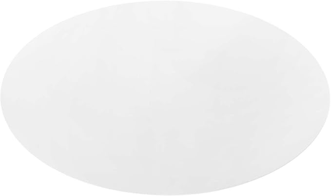 Modway Lippa 60" Oval-Shaped Mid-Century Modern Dining Table with White Wood Top and Gold Base