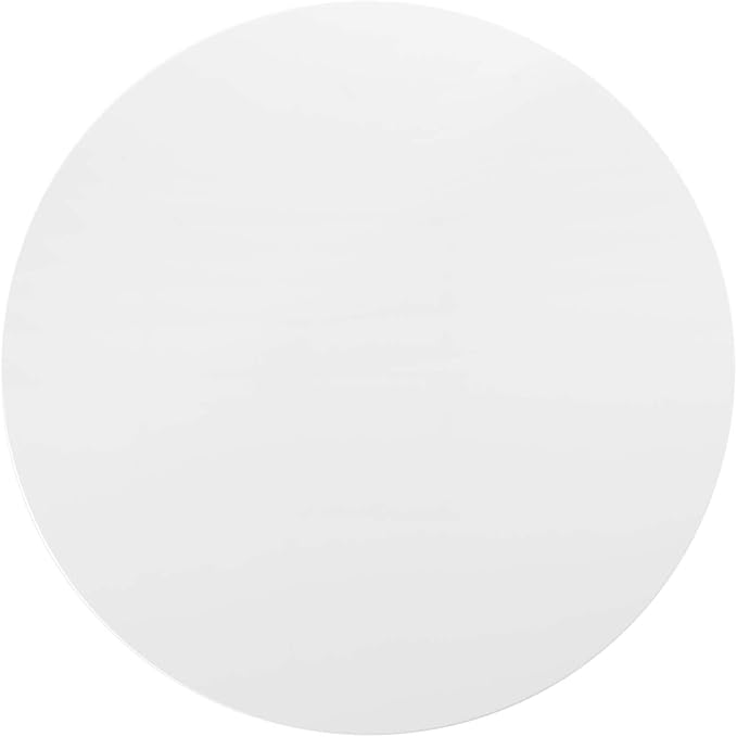 Modway Lippa 47" Mid-Century Modern Dining Table with Round Top and Pedestal Base in White