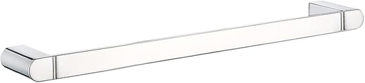 RANDOM 18 inch Towel Bar Mirror Chrome Hand Towel Holder Bathroom Hardware Accessories Towel Rack for Bathroom Kitchen SUS304 Stainless Steel Towel Rod Modern Hotel Style Wall-Mounted.96026-2-18C