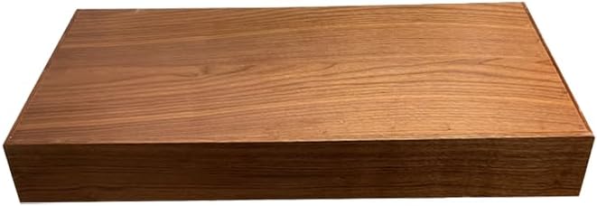 Rok Hardware Single Piece Floating Kitchen Shelf, 12 Inch (305mm) Length x 10 Inch (254mm) Depth, Wall Mounted, Walnut Finish Floating Shelf for Bathroom, Living Room FLO12X10WLT