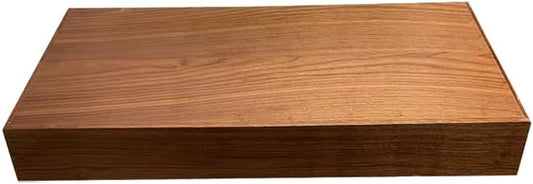 Rok Hardware Single Piece Floating Kitchen Shelf, 12 Inch (305mm) Length x 10 Inch (254mm) Depth, Wall Mounted, Walnut Finish Floating Shelf for Bathroom, Living Room FLO12X10WLT