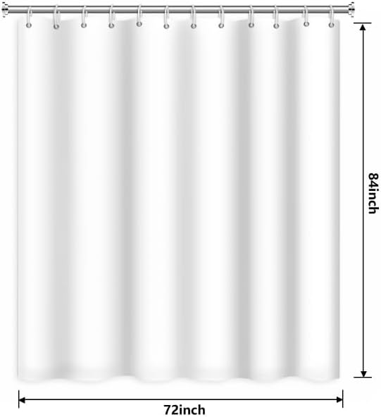 Abstract Shower Curtain Blue Twine Lines Print Unique Design Pattern Shower Curtains for Modern Artistic Bathroom Waterproof Fabric Decor Set with Hooks, 72W x 84H Inch