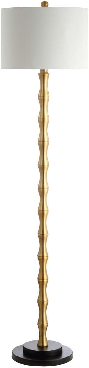 Safavieh Lighting Kolten Antique Brass 60.5-inch Floor Lamp (LED Bulb Included)
