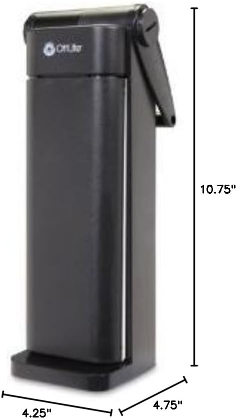 OttLite L139AB 13 Watt Desk Lamp with Swivel Base, Black