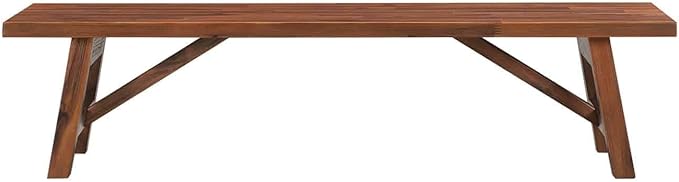 Boraam Rasmus Accent Plant Table - Chestnut Wire-Brush Finish