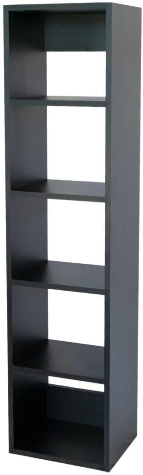 Custom Sized 5-Cube Cubby; Choose color, width, depth, and height. Units are 3/4 inch thick premium grade melamine for strong, solid unit. Easy assembly. Place on the floor or mount on a wall.