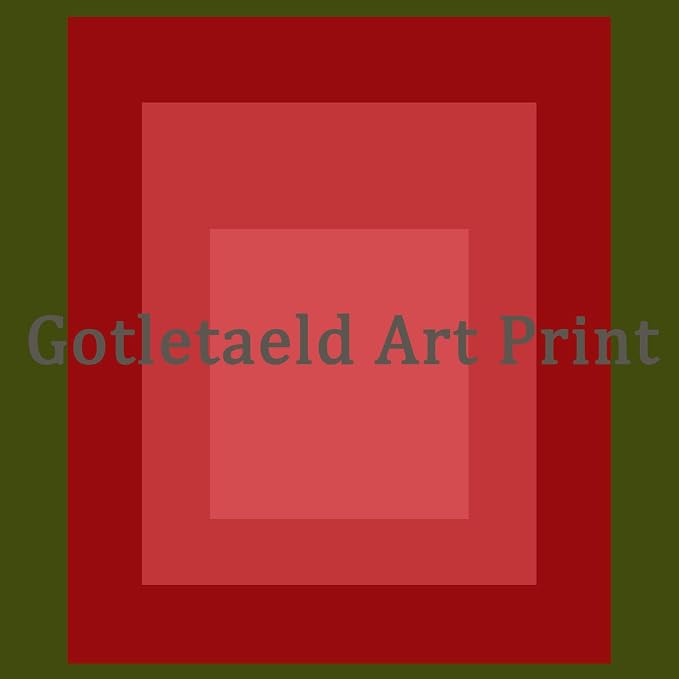 Green Bauhaus Wall Art Color Block Artwork Abstract Geometric Prints Boho Geometric Wall Art Bauhaus Exhibition 1923 Poster Mid Century Modern Painting Red and Green Picture Gallery 16x24in Unframed