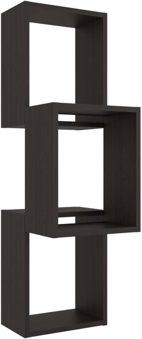 Wall-Mounted Geometric Shelf Unit