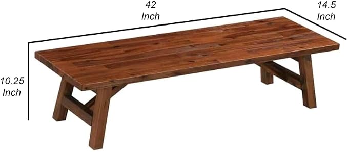 Rasmus Accent Plant Table [Chestnut Wire-Brush]