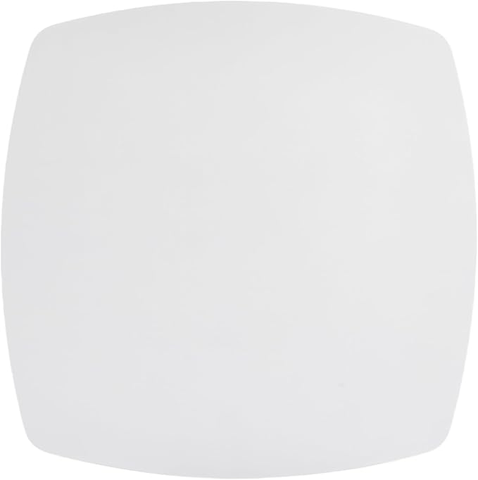 31.5" White Square Dining Table, Mid Century Tulip Table for 2-4 People,Kitchen Dining Table with MDF Tabletop and Pedestal Base