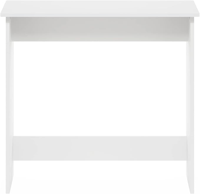 Furinno Simplistic Study Table, White