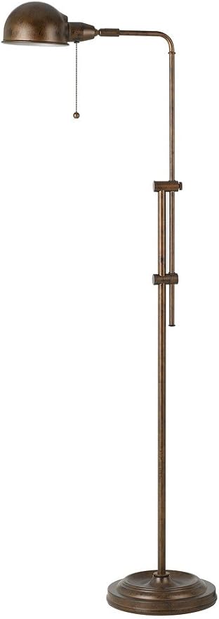 Cal 60W Croby Pharmacy Floor Lamp, Orange (BO-2441FL-RU)