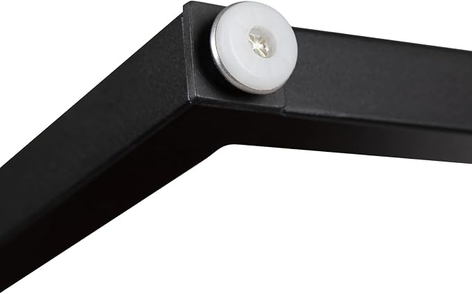 Flash Furniture Tiverton Industrial Modern Desk-Mahogany/Black Commercial Grade Computer Desk-47" Sturdy Home Office Desk-Writing Desk