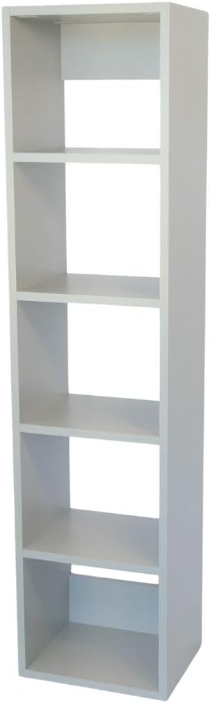 Custom Sized 5-Cube Cubby; Choose color, width, depth, and height. Units are 3/4 inch thick premium grade melamine for strong, solid unit. Easy assembly. Place on the floor or mount on a wall.