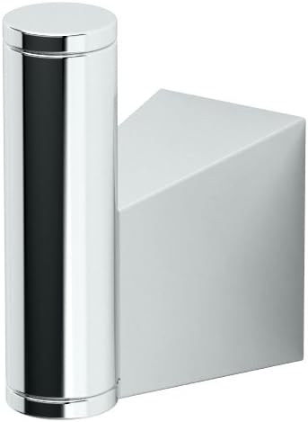Gatco 4715 Bleu Collection / Single Wall Mounted 2.25" H Robe and Towel Hook, Chrome
