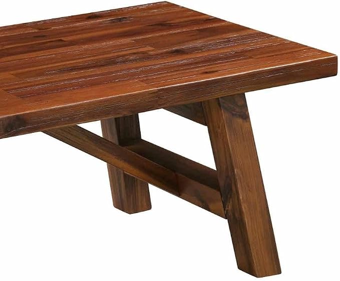 Boraam Rasmus Accent Plant Table - Chestnut Wire-Brush Finish