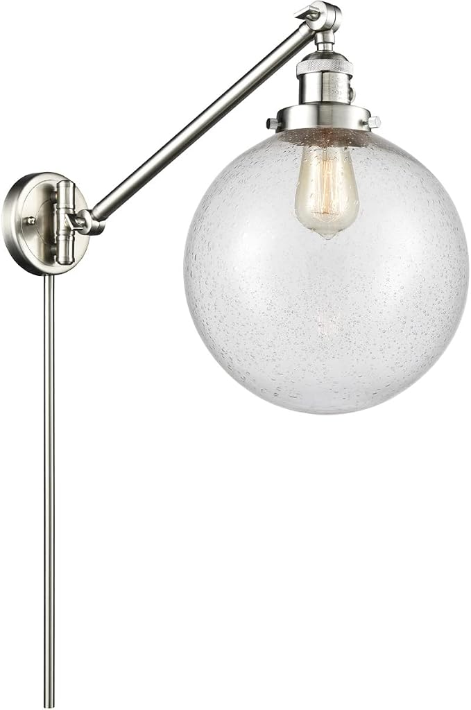 Innovations 237-SN-G204-10-LED LED Swing Arm Lamp from Franklin Restoration Collection